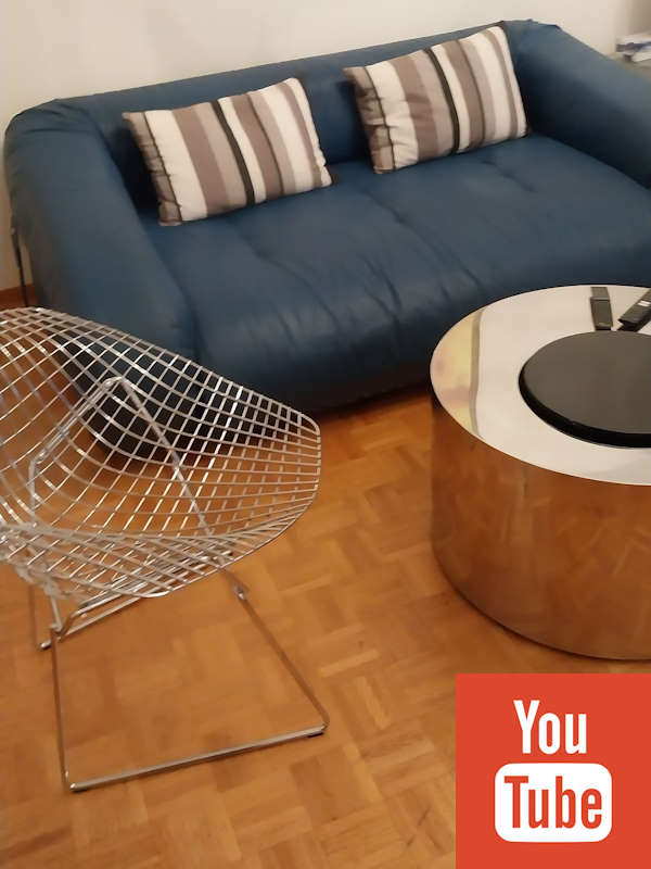 Anfibio with table bar sofa willy rizzo youtube teaser