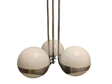 Lamperti Space Age Chandelier, 1960s