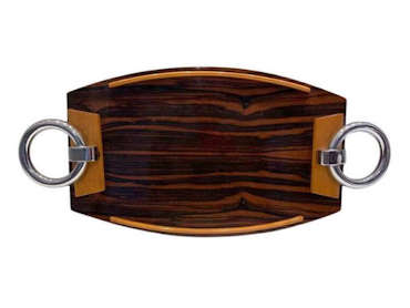 Art Deco Macassar Wood tray