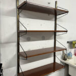 Mid-century shelving, Italy 1960s