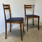 Pair of small chairs, Bernini – Italy 1980s
