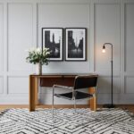 Modernist Architect Desk, 1970s, in the style of Tobia Scarpa
