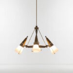 Mid-Century Chandelier, Stilnovo – Italy 1950s