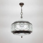 Elegant Glass Chandelier, Kinkeldey / Torlasco Style